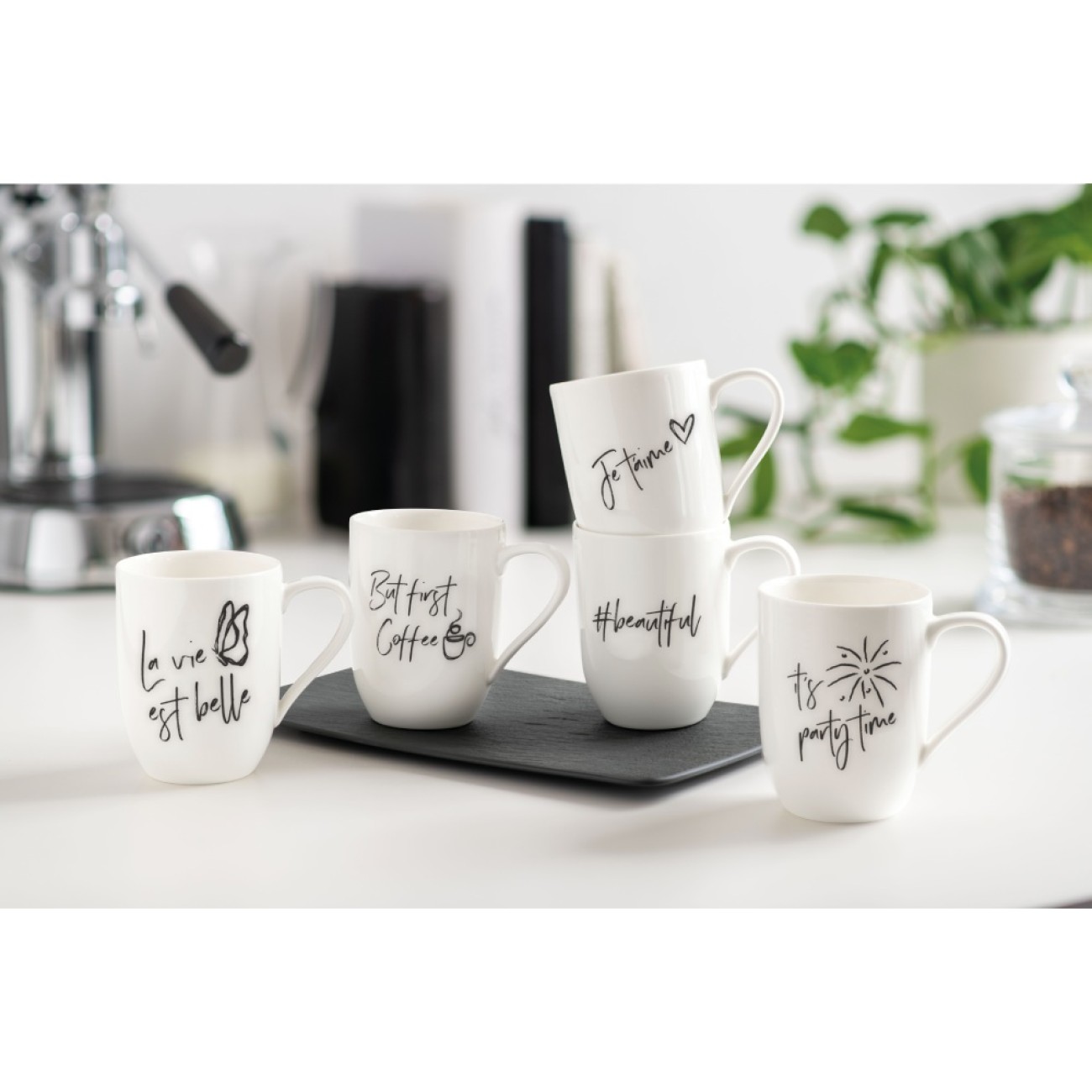 Villeroy & Boch Κούπα 0,34 λτ. "But first coffee" σειρά Statement Καφές/ Τσάι