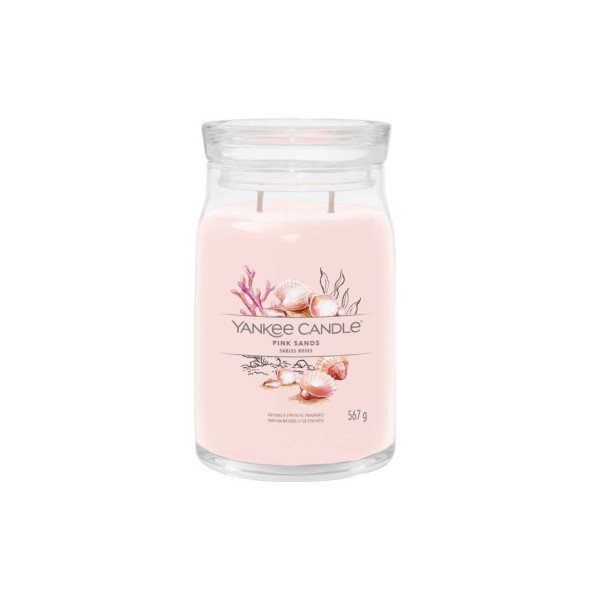 Yankee Candle Αρωματικό Κερί Signature σε Γυάλινο Δοχείο Large σειρά Pink Sands (567γρ.) Yankee Candle Αρωματικό Κερί Signature σε Γυάλινο Δοχείο Large σειρά Pink Sands (567γρ.)