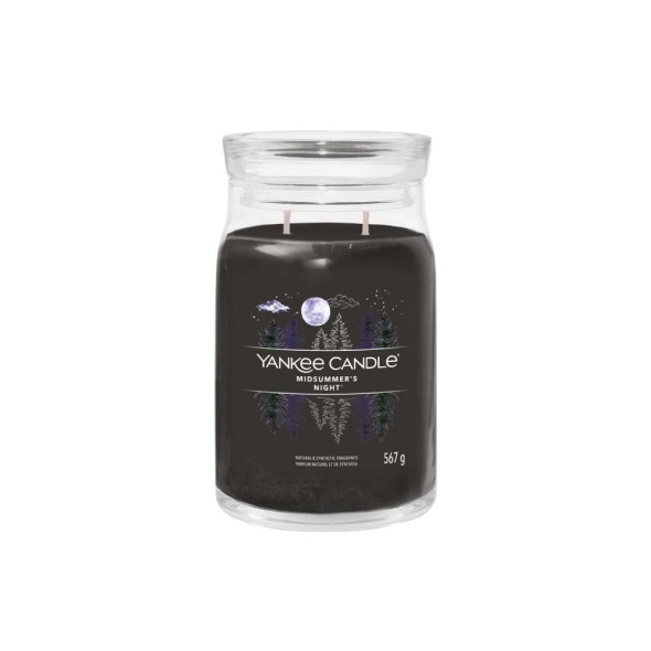 Yankee Candle Αρωματικό Κερί Signature σε Γυάλινο Δοχείο Large σειρά Midsummer's night (567γρ.) Yankee Candle Αρωματικό Κερί Signature σε Γυάλινο Δοχείο Large σειρά Midsummer's night (567γρ.)