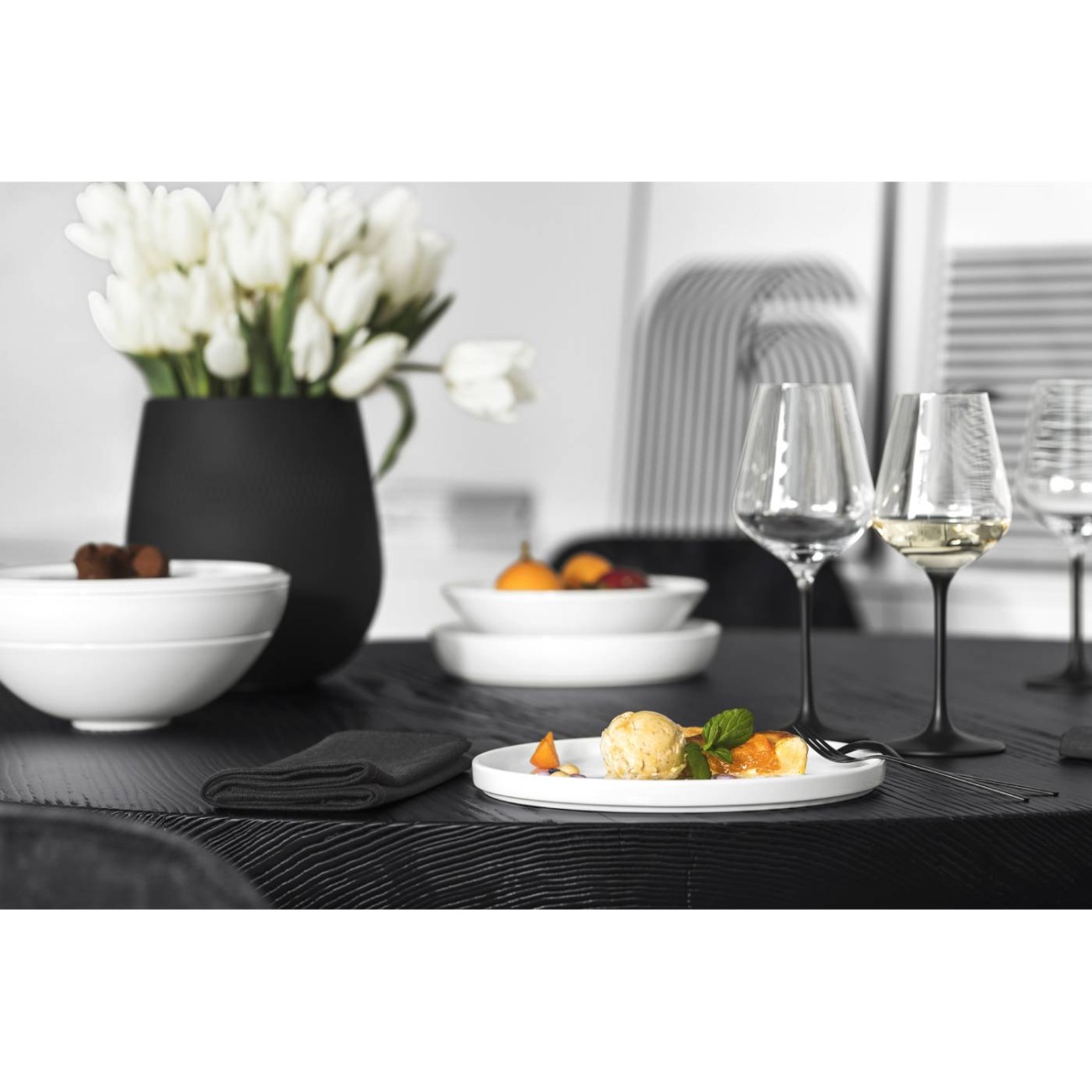 Villeroy & Boch Σετ 7 τεμ. La Boule white σειρά Iconic Manufacture Rock by Villeroy & Boch