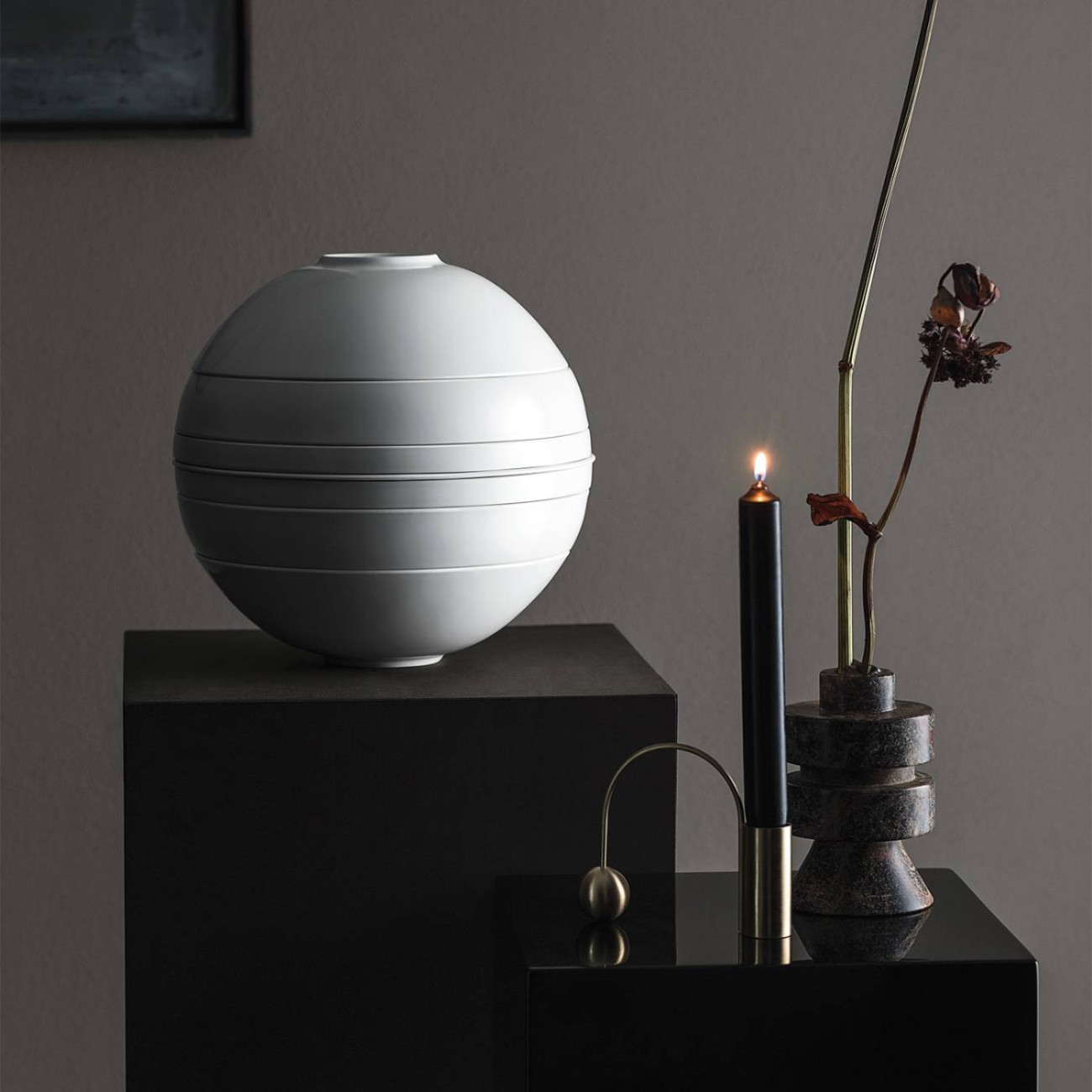 Villeroy & Boch Σετ 7 τεμ. La Boule white σειρά Iconic Manufacture Rock by Villeroy & Boch