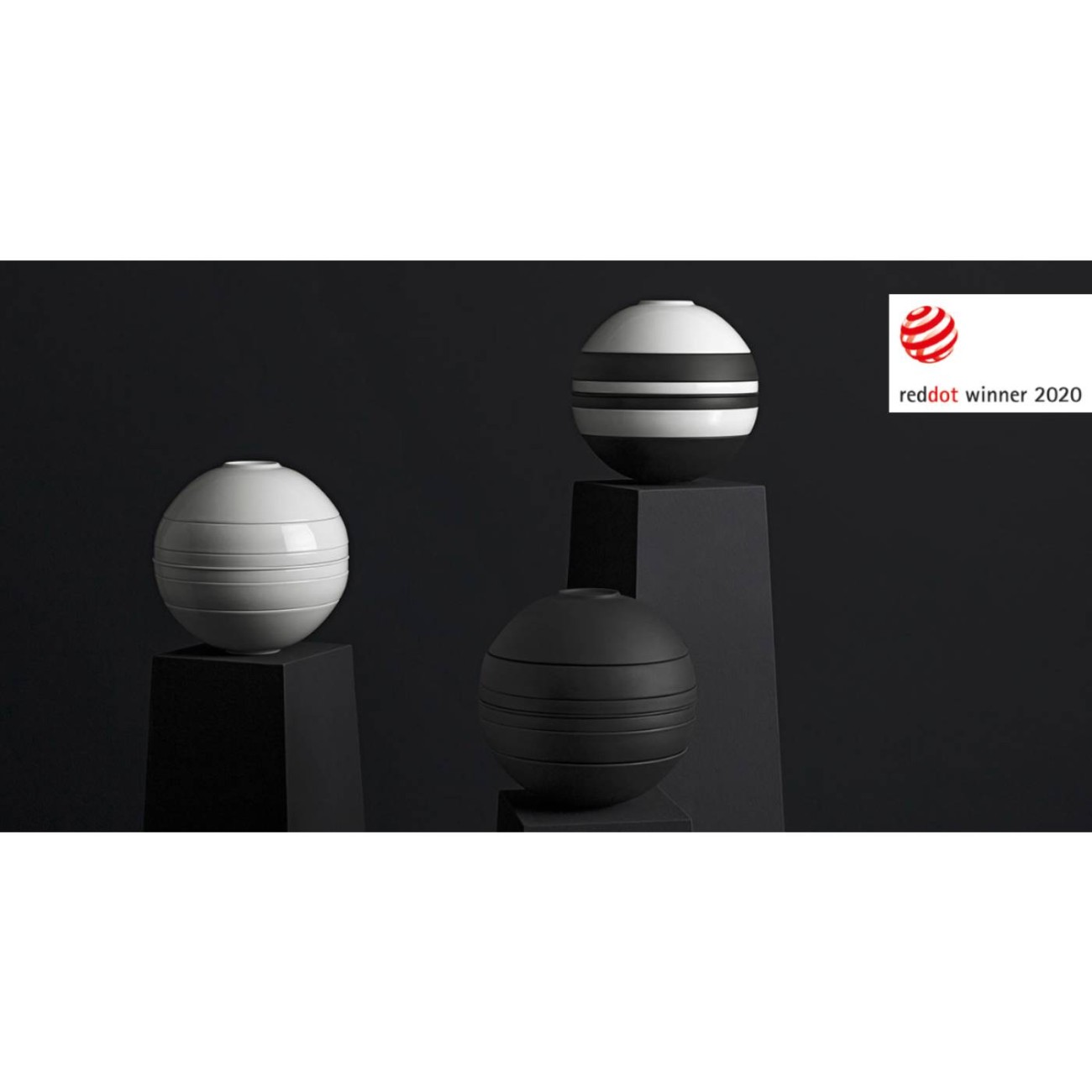 Villeroy & Boch Σετ 7 τεμ. La Boule white σειρά Iconic Manufacture Rock by Villeroy & Boch