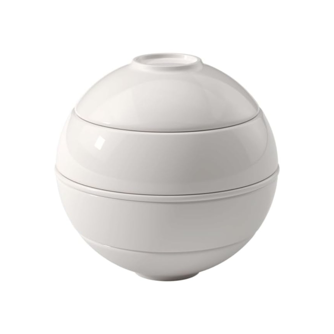Villeroy & Boch Σετ 5 τεμ. La Petite Boule white σειρά Iconic Manufacture Rock by Villeroy & Boch