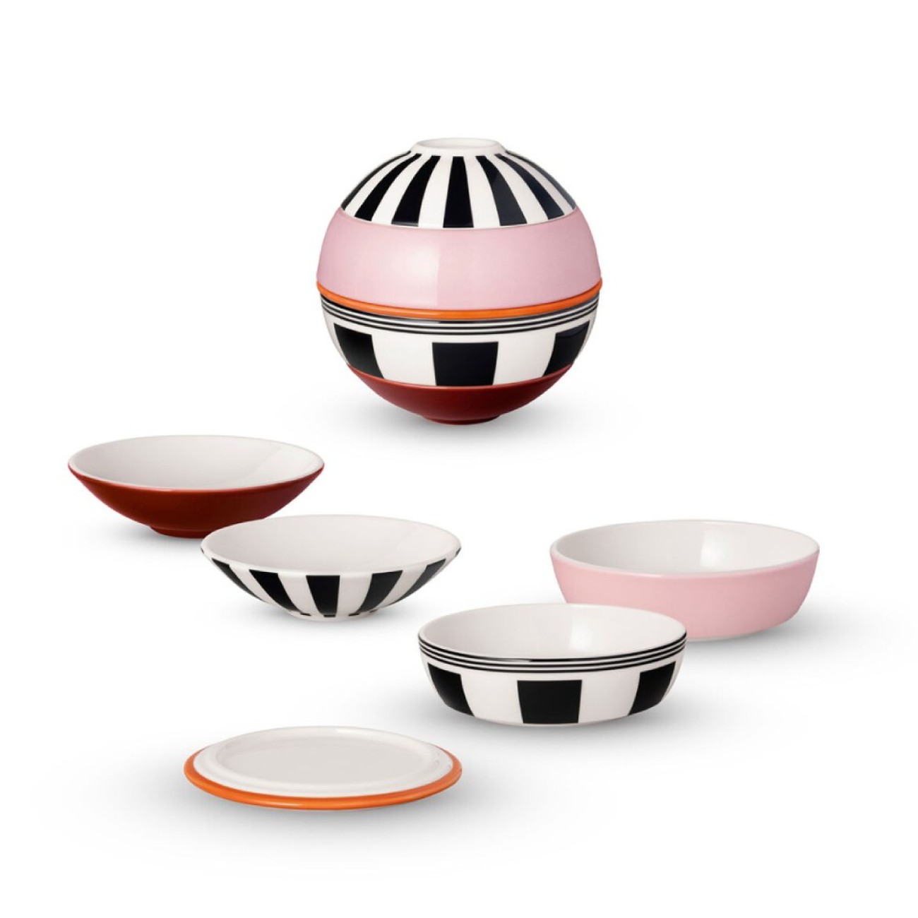 Villeroy & Boch Σετ 5 τεμ. La Petite Boule Memphis σειρά Iconic Manufacture Rock by Villeroy & Boch