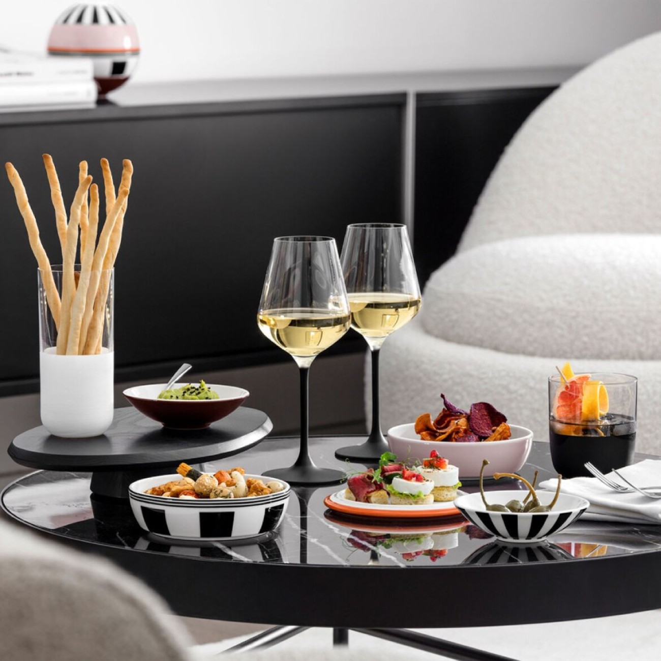 Villeroy & Boch Σετ 5 τεμ. La Petite Boule Memphis σειρά Iconic Manufacture Rock by Villeroy & Boch