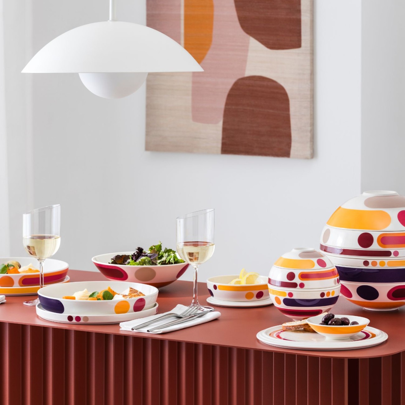 Villeroy & Boch Σετ 5 τεμ. La petite Boule Miami σειρά Iconic 