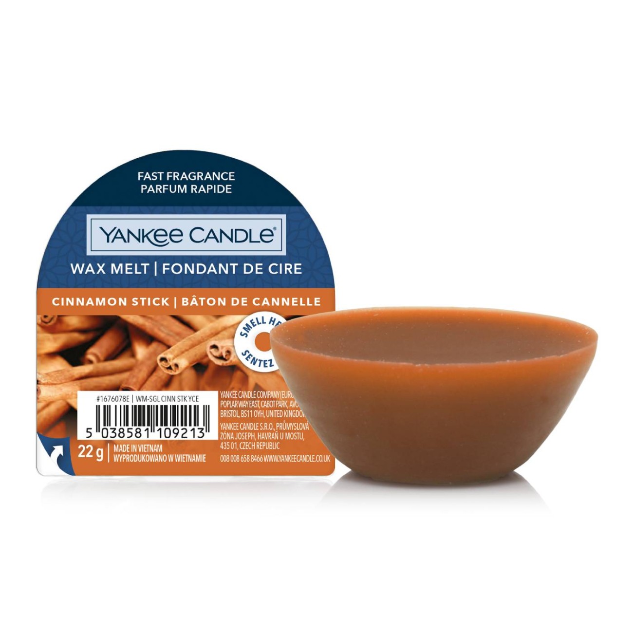 Yankee Candle Αρωματική Τάρτα σειρά Cinnamon Stick Τάρτες