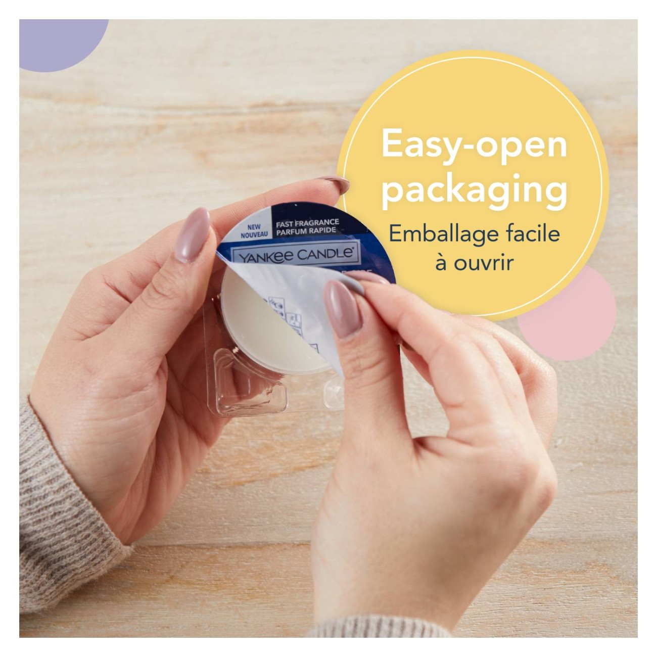 Yankee Candle Αρωματική Τάρτα σειρά Soft Blanket Τάρτες