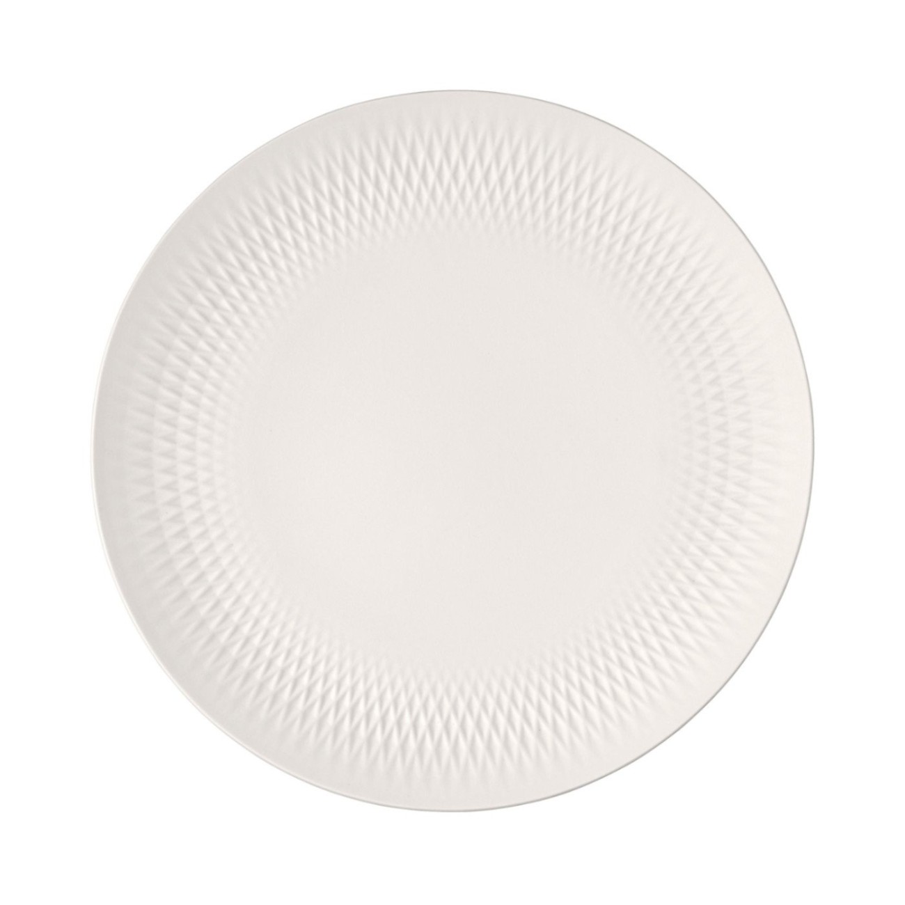 Villeroy & Boch Πιατέλλα 32 εκ. σειρά Manufacture Collier Blanc Πιατέλες Σερβιρίσματος