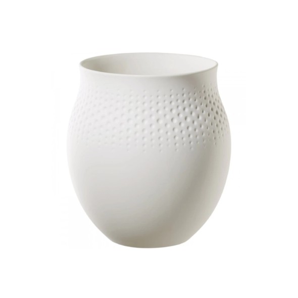 Villeroy & Boch Βάζο 16,5x16,5x17,5 εκ. Perle σειρά Collier Blanc Villeroy & Boch Βάζο 16,5x16,5x17,5 εκ. Perle σειρά Collier Blanc