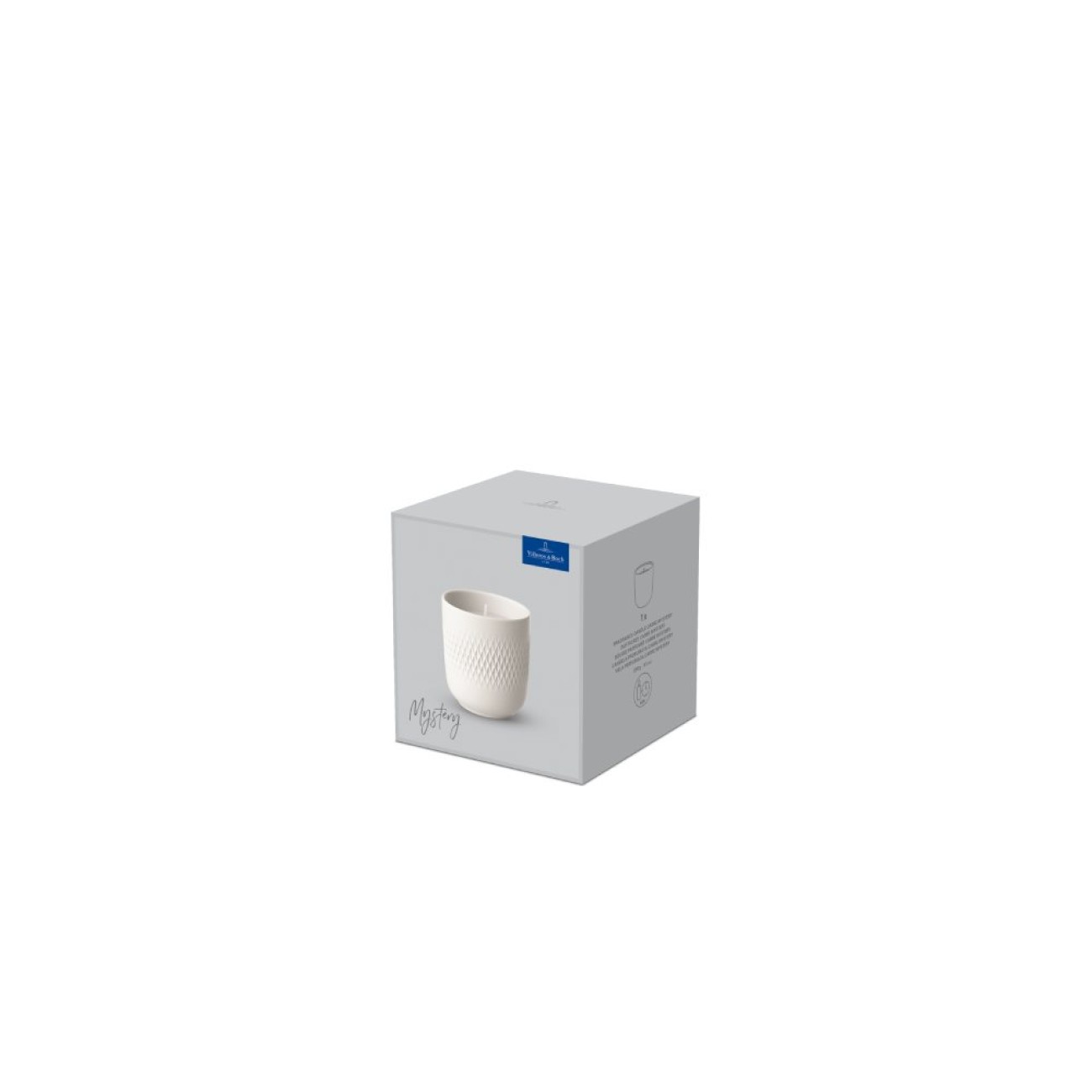 Villeroy & Boch Κερί αρωματικό Carre Mystery Manufacture Collier Blanc
 Αρωματικά Κεριά Villeroy & Boch