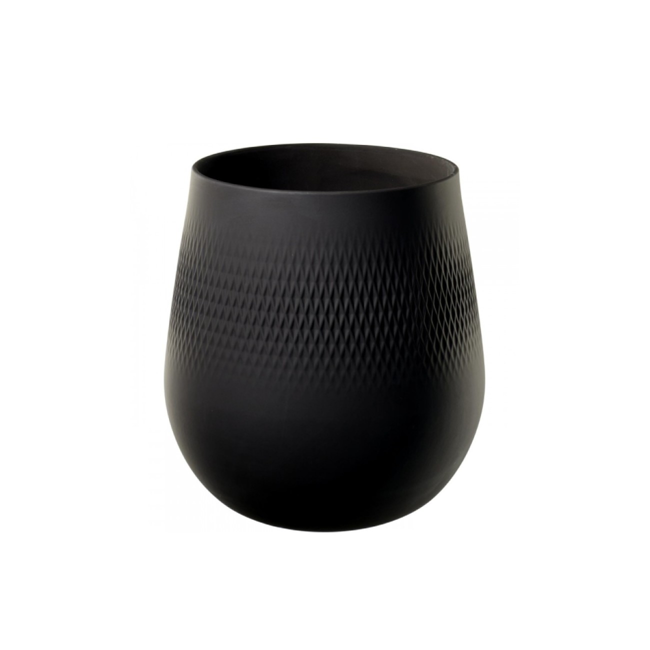 Villeroy - Boch Βάζο 20,5x20,5x22,5 εκ. Carre σειρά Collier Noir Βάζα