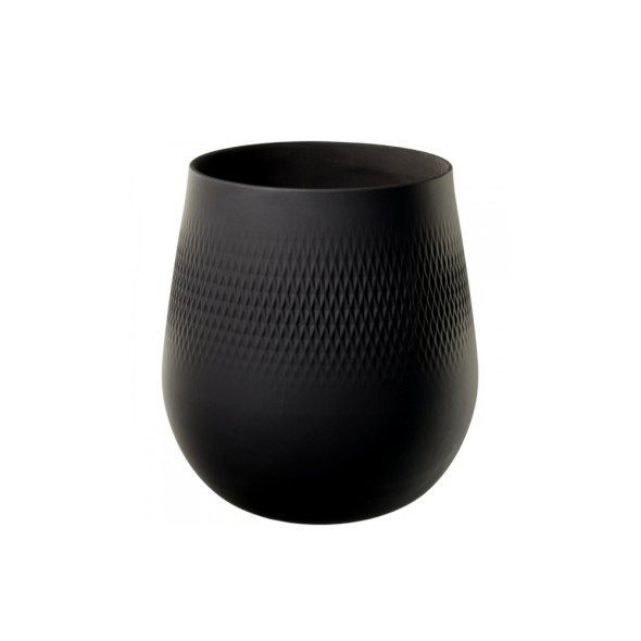 Villeroy - Boch Βάζο 20,5x20,5x22,5 εκ. Carre σειρά Collier Noir