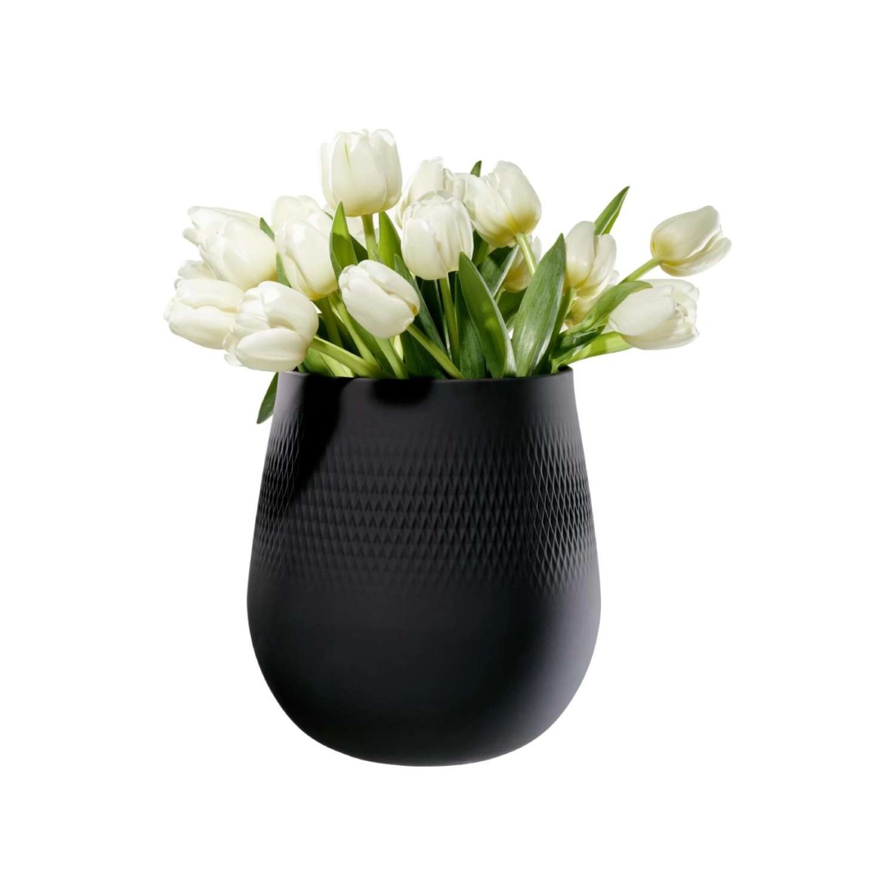 Villeroy - Boch Βάζο 20,5x20,5x22,5 εκ. Carre σειρά Collier Noir Βάζα
