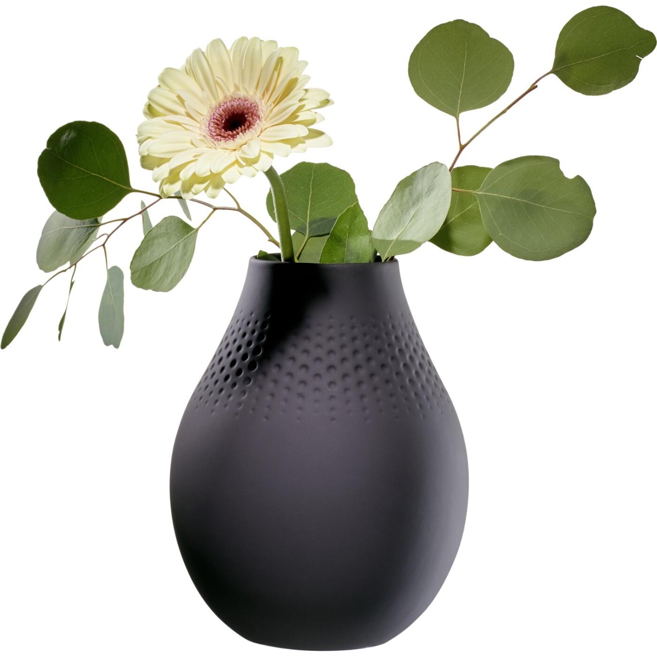 Villeroy - Boch Βάζο 16x16x20 εκ. Perle σειρά Collier Noir Βάζα