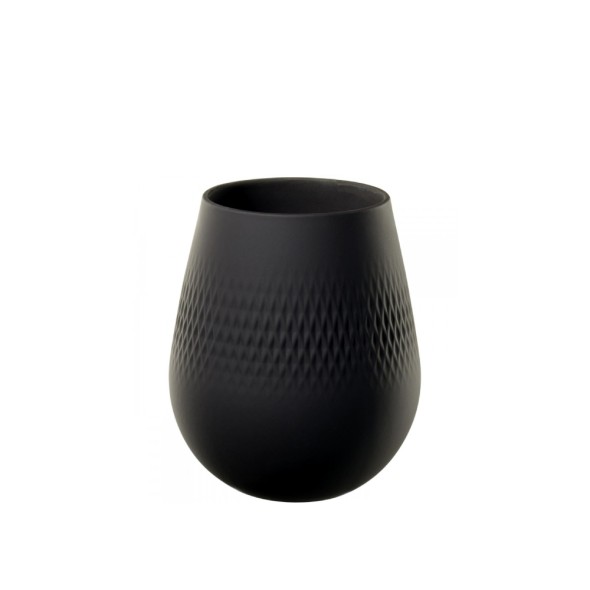 Villeroy - Boch Βάζο 12,5x12,5x14 εκ. Carre σειρά Collier Noir Villeroy - Boch Βάζο 12,5x12,5x14 εκ. Carre σειρά Collier Noir