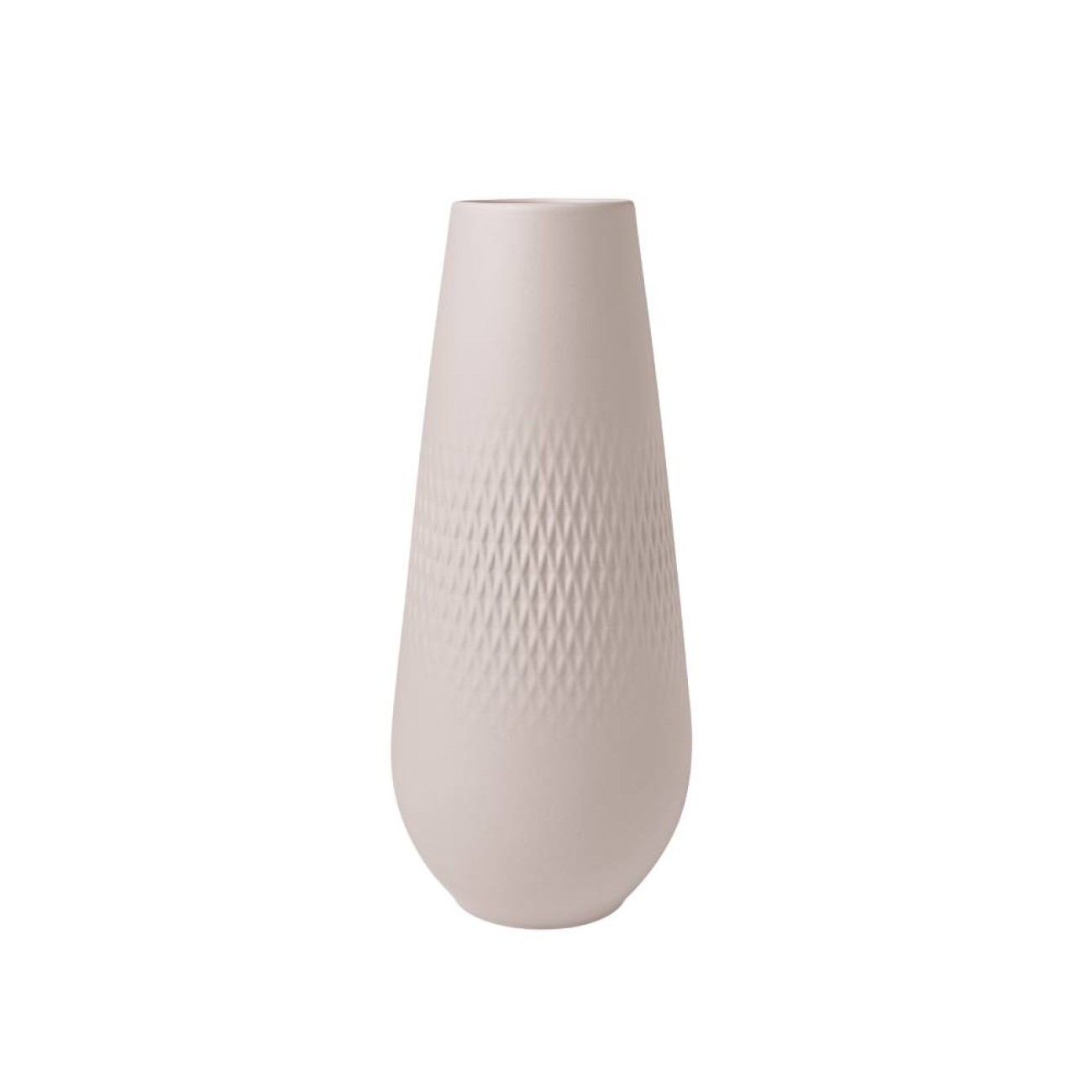Villeroy & Boch Βάζο 11,5Χ11,5Χ26 εκ. Carre σειρά Manufacture Collier Beige Βάζα