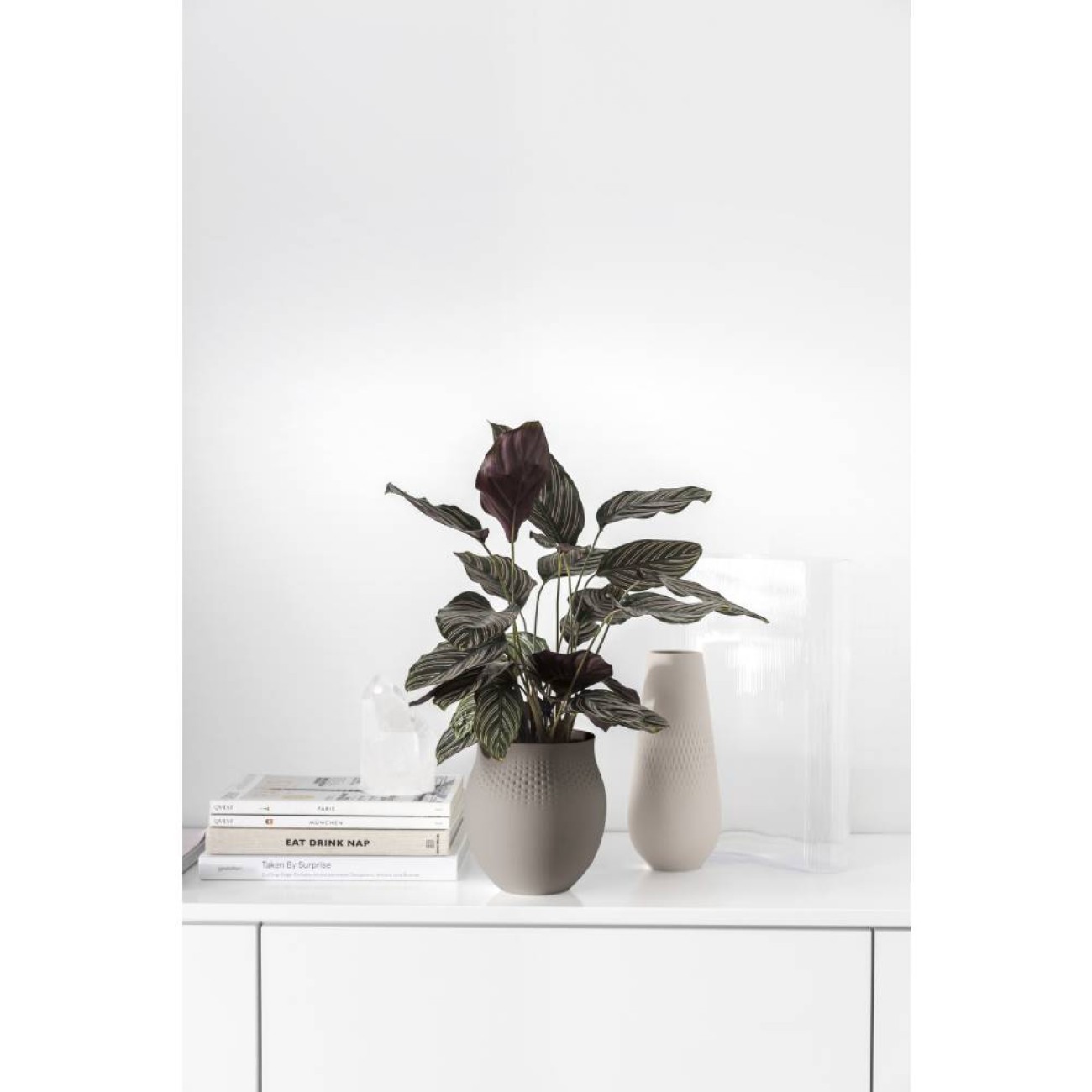 Villeroy & Boch Βάζο 11,5Χ11,5Χ26 εκ. Carre σειρά Manufacture Collier Beige Βάζα