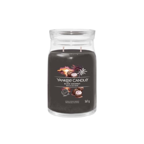 Yankee Candle Αρωματικό Κερί Signature σε Γυάλινο Δοχείο Large σειρά Black Coconut (567γρ.) Yankee Candle Αρωματικό Κερί Signature σε Γυάλινο Δοχείο Large σειρά Black Coconut (567γρ.)