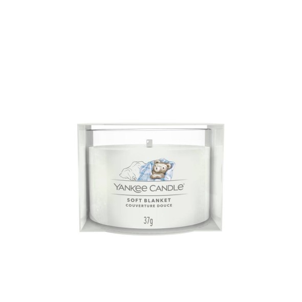 Yankee Candle Αρωματικό κερί σε Γυάλινο δοχείο Votive Signature σειρά Soft Blanket Yankee Candle Αρωματικό κερί σε Γυάλινο δοχείο Votive Signature σειρά Soft Blanket