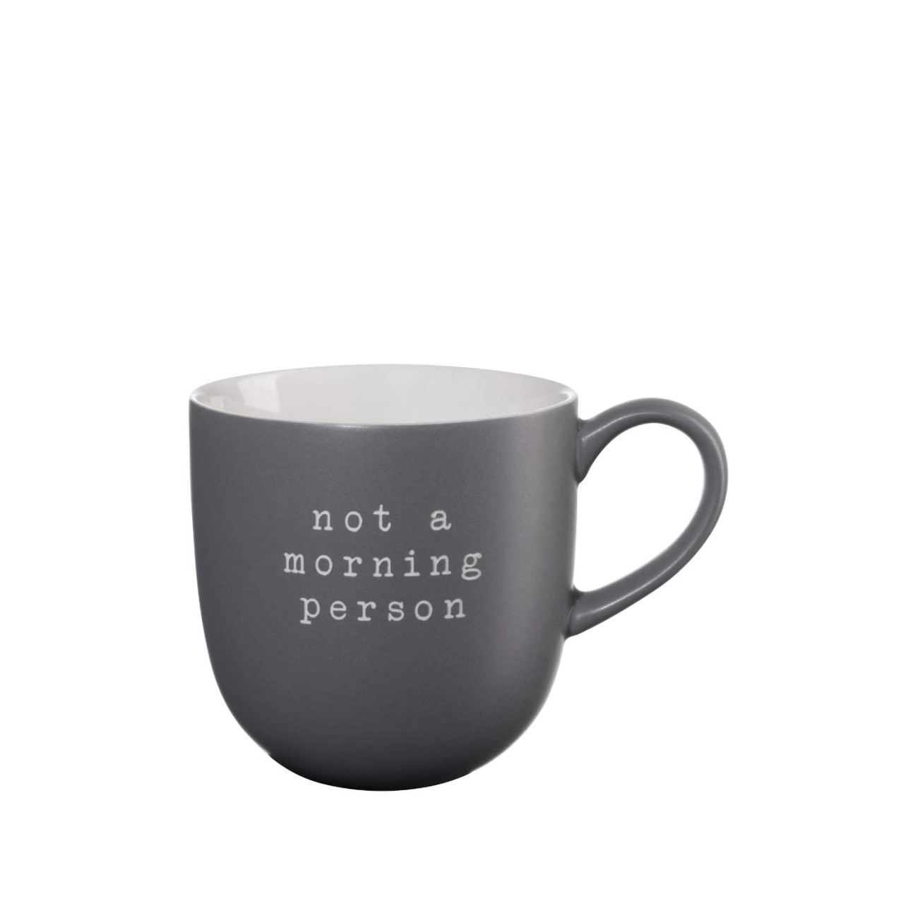 Asa Selection Κούπα 350ml γκρι Not a morning person σειρά Hey Κούπες/Φλυτζάνια