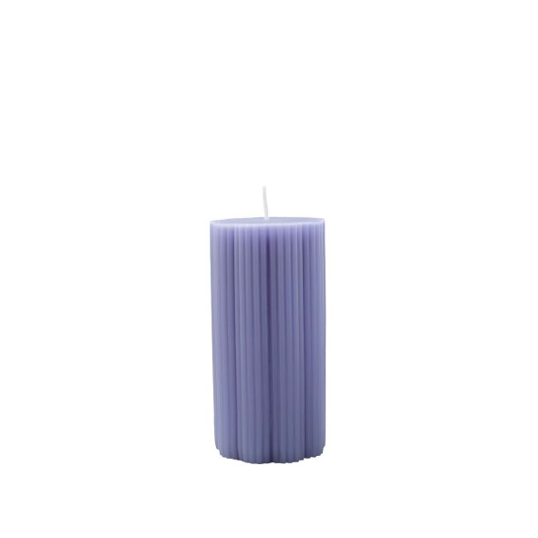 Villeroy & Boch Διακοσμητικό pillar κερί ριγέ 15 εκ. σειρά Fleur Accessoires Blue Villeroy & Boch Διακοσμητικό pillar κερί ριγέ 15 εκ. σειρά Fleur Accessoires Blue