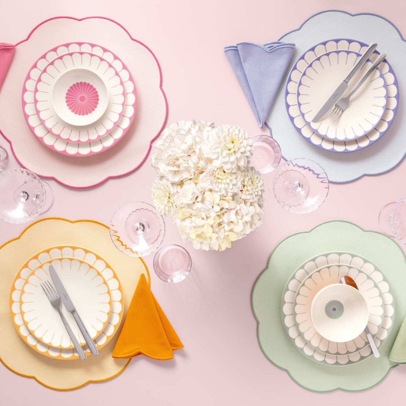 Villeroy & Boch Σουπλά 40 εκ. σειρά Fleur Accessoires Blue Νέα Είδη