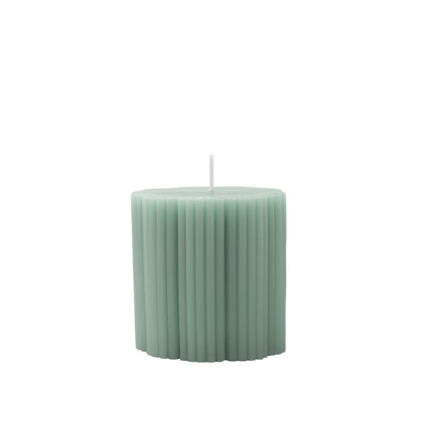 Villeroy & Boch Διακοσμητικό pillar κερί ριγέ 7,5 εκ. σειρά Fleur Accessoires Vert Villeroy & Boch Διακοσμητικό pillar κερί ριγέ 7,5 εκ. σειρά Fleur Accessoires Vert