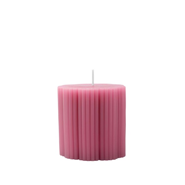 Villeroy & Boch Διακοσμητικό pillar κερί ριγέ 7,5 εκ. σειρά Fleur Accessoires Cassis Villeroy & Boch Διακοσμητικό pillar κερί ριγέ 7,5 εκ. σειρά Fleur Accessoires Cassis