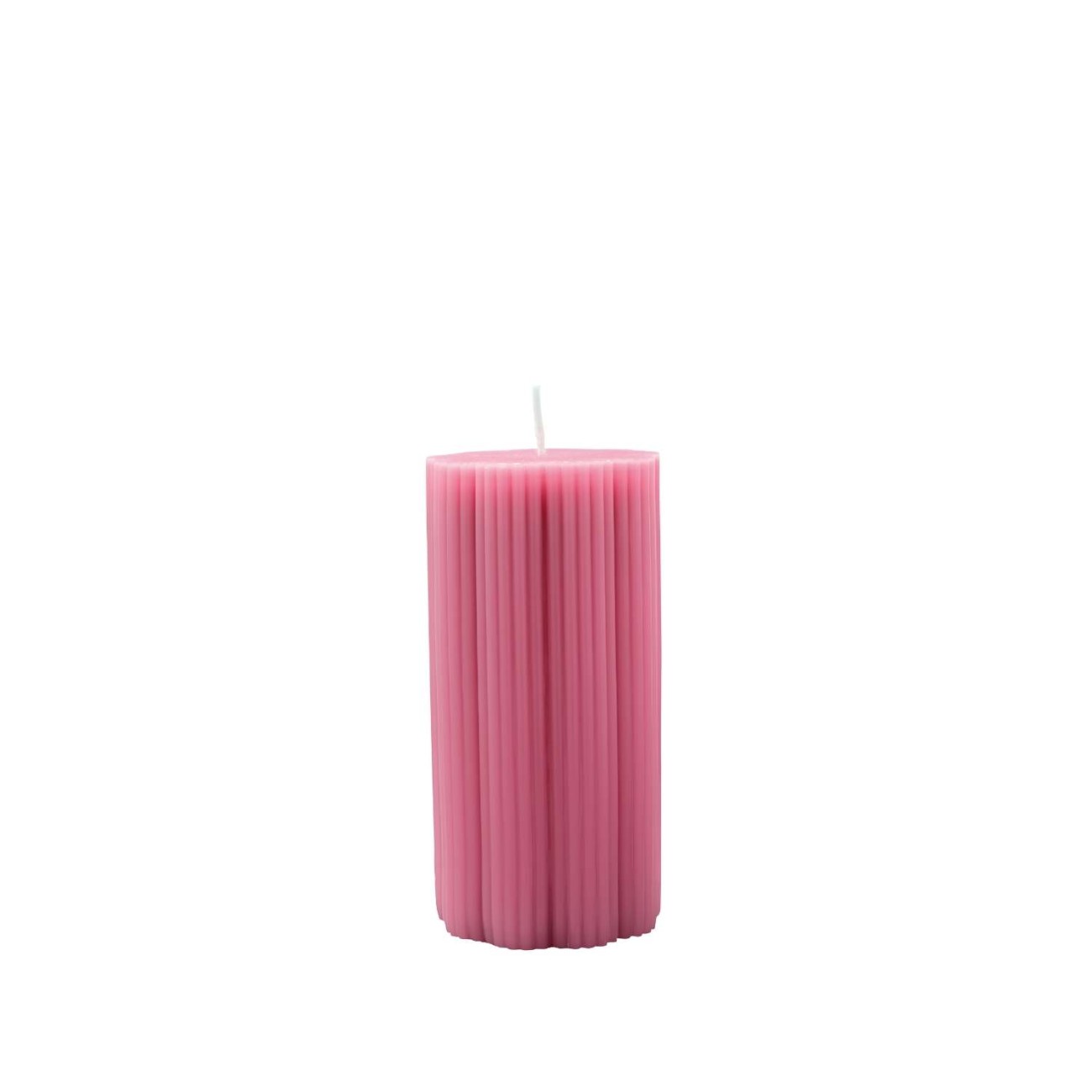 Villeroy & Boch Διακοσμητικό pillar κερί ριγέ 15 εκ. σειρά Fleur Accessoires Cassis Κεριά κηροπηγίου