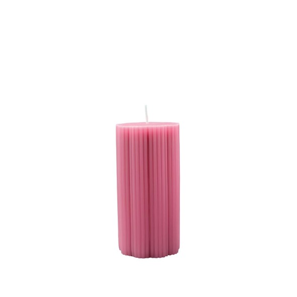 Villeroy & Boch Διακοσμητικό pillar κερί ριγέ 15 εκ. σειρά Fleur Accessoires Cassis Villeroy & Boch Διακοσμητικό pillar κερί ριγέ 15 εκ. σειρά Fleur Accessoires Cassis