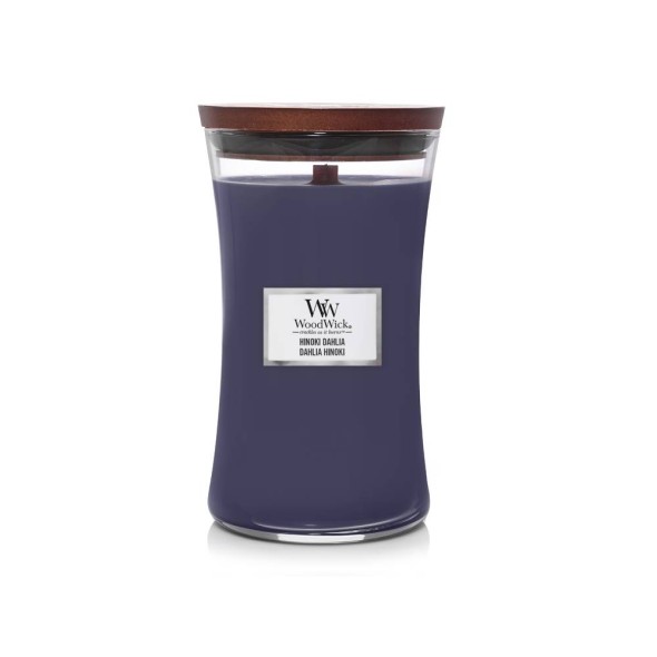 WoodWick Αρωματικό Κερί σε Γυάλινο Δοχείο Large σειρά Hinoki Dahlia (610γρ.) WoodWick Αρωματικό Κερί σε Γυάλινο Δοχείο Large σειρά Hinoki Dahlia (610γρ.)