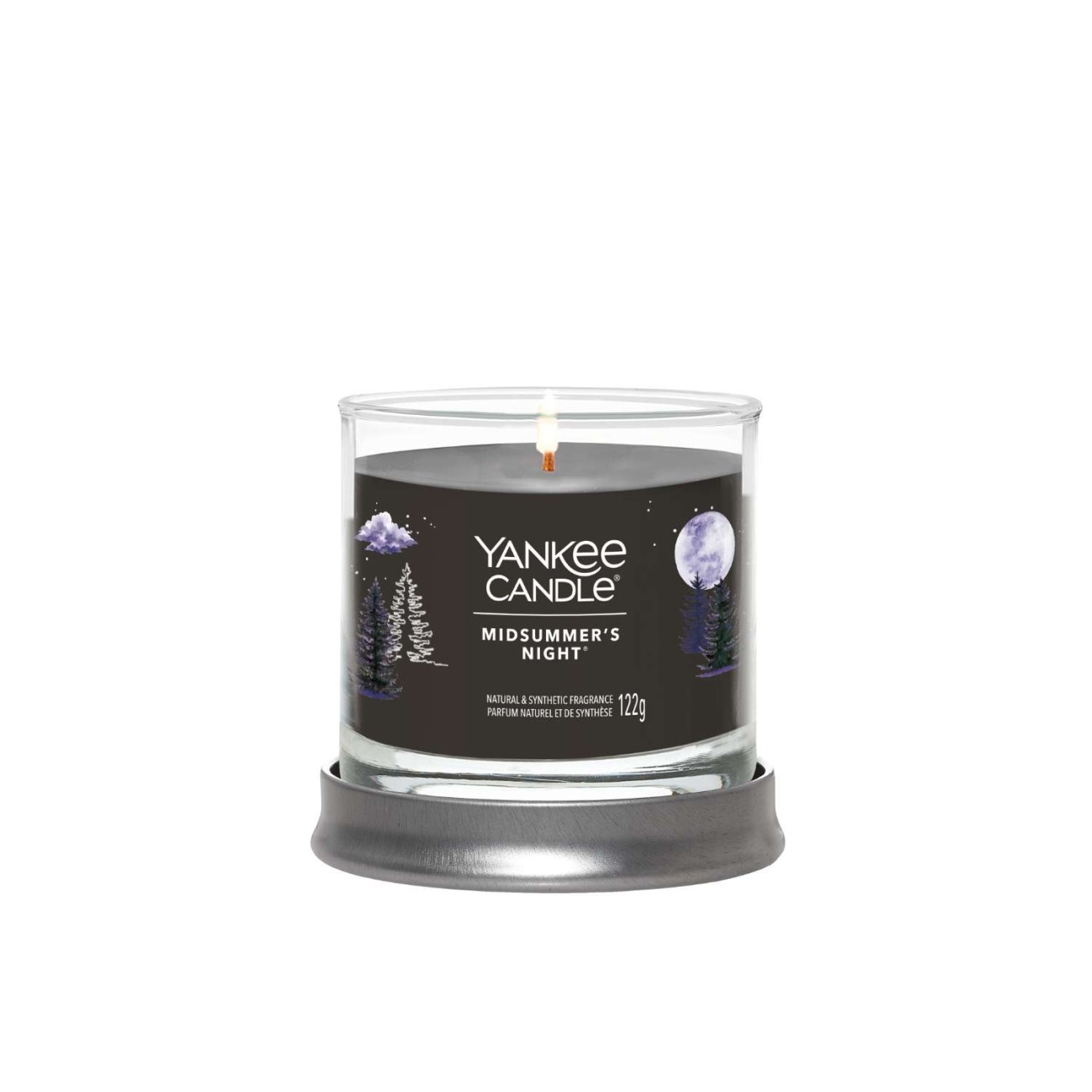 Yankee Candle Αρωματικό Κερί Signature σε Γυάλινο Δοχείο Small σειρά Midsummer's Night Αρωματικα Κεριά