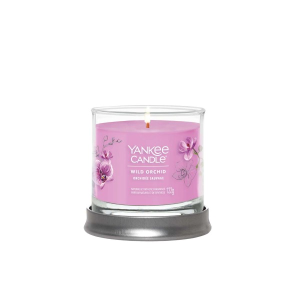 Yankee Candle Αρωματικό Κερί Signature σε Γυάλινο Δοχείο Small σειρά Wild Orchid (122γρ.) Yankee Candle Αρωματικό Κερί Signature σε Γυάλινο Δοχείο Small σειρά Wild Orchid (122γρ.)