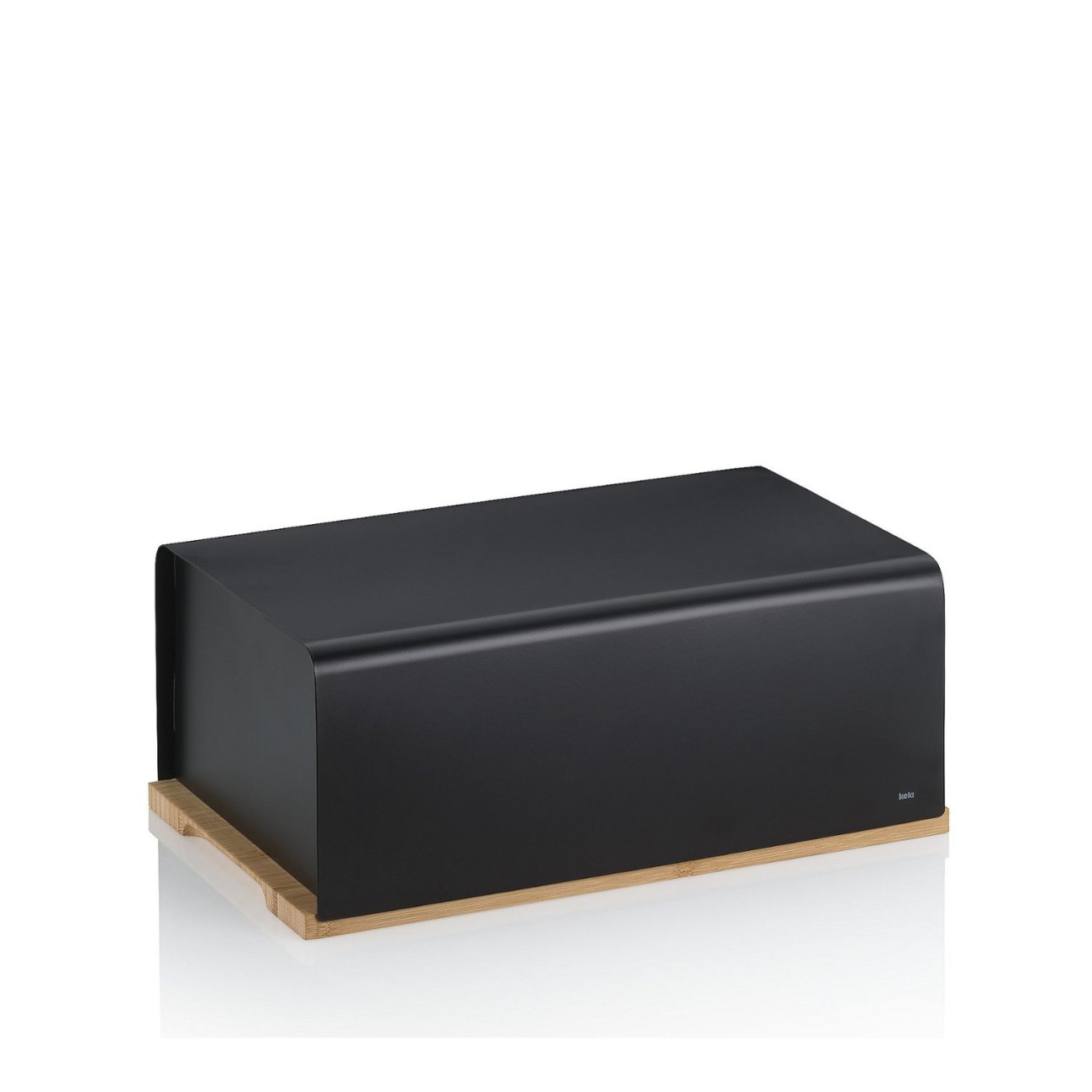 Kela Ψωμιέρα μαύρη/bamboo 38x23x16εκ. Σειρά Thor Kiril Ψωμιέρες
