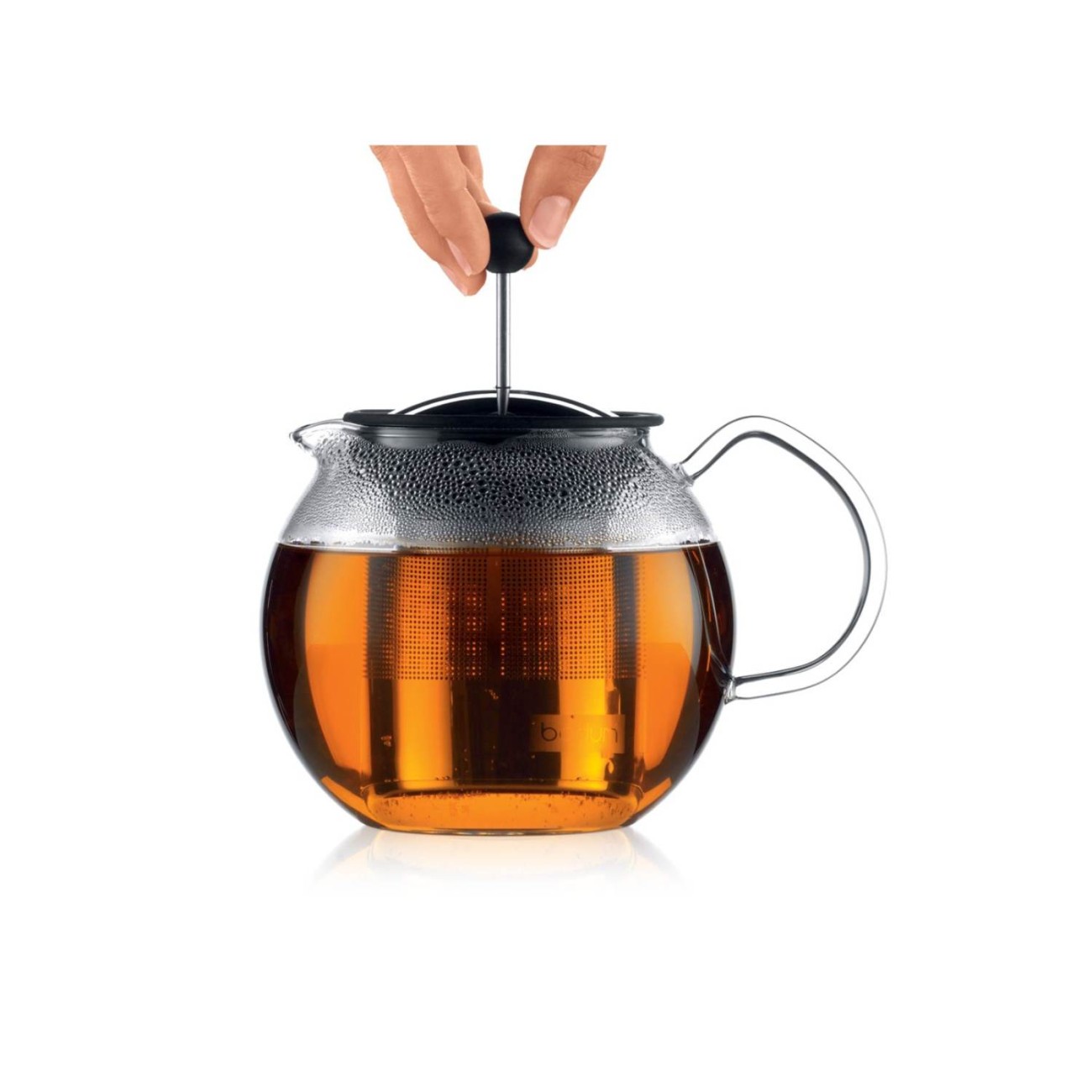Bodum Τσαγιέρα με ανοξείδωτο φίλτρο 1lt Chrome  σειρά σειρά Assam Καφές/Τσάι