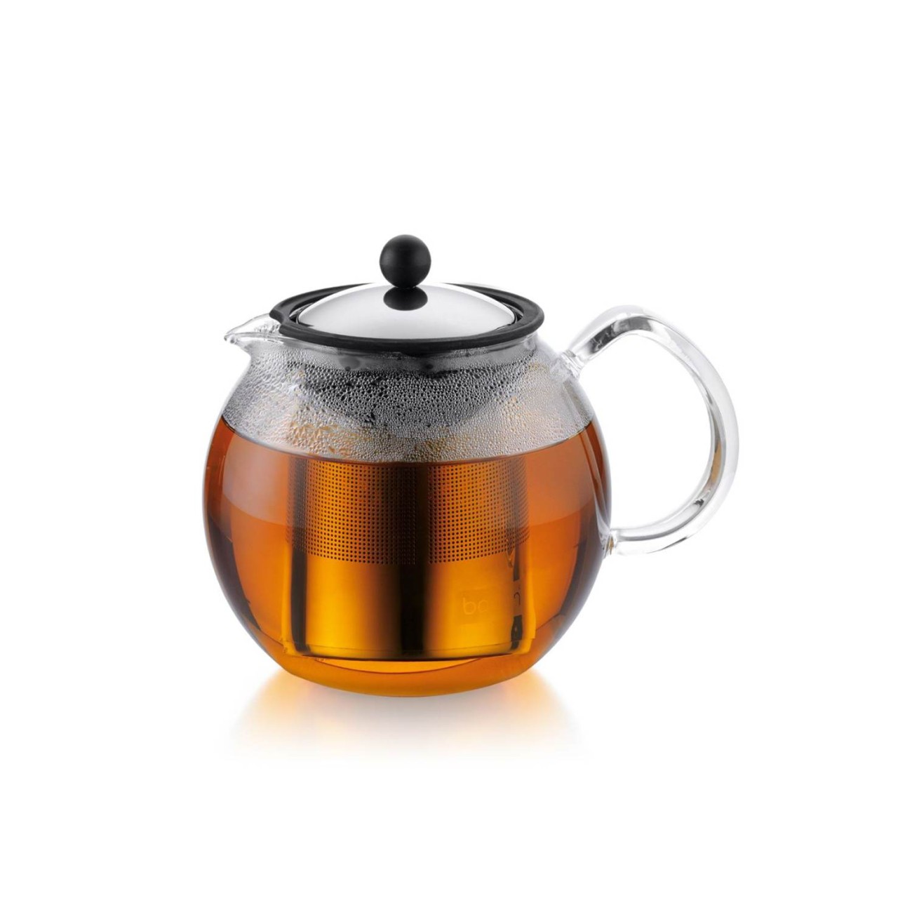 Bodum Τσαγιέρα με ανοξείδωτο φίλτρο, 1.5lt Chrome  σειρά σειρά Assam Καφές/Τσάι