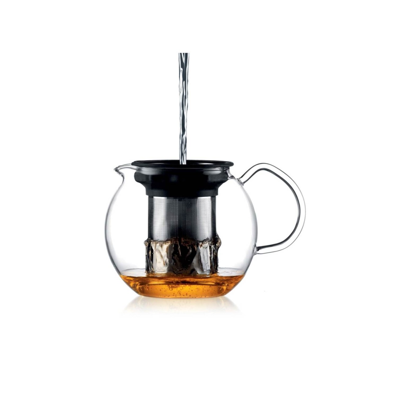 Bodum Τσαγιέρα με ανοξείδωτο φίλτρο, 500ml Chrome  σειρά σειρά Assam 