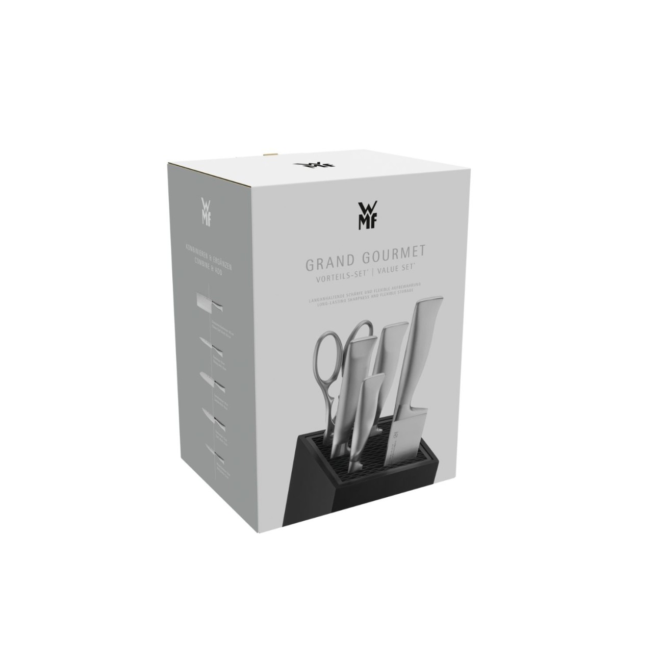 WMF Βάση μαχαιριών 6 τεμ. Black Flex Tec σειρά Grand Gourmet Βάσεις Μαχαιριών