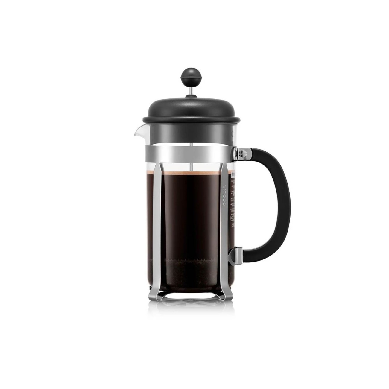 Bodum Καφετιέρα γαλλικού καφέ 8 φλ. 1lt Black  σειρά σειρά Caffettiera 
