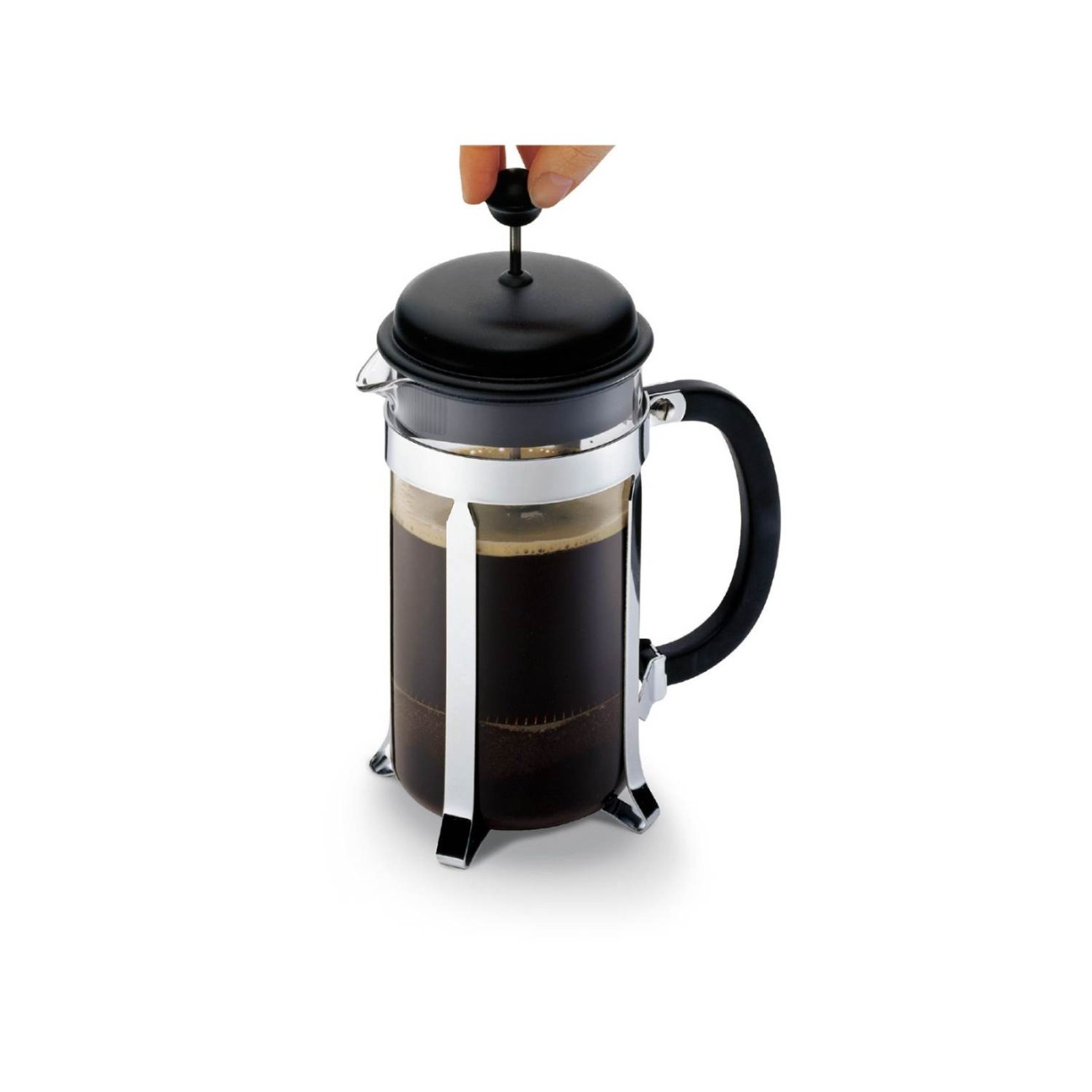 Bodum Καφετιέρα γαλλικού καφέ 8 φλ. 1lt Black  σειρά σειρά Caffettiera 
