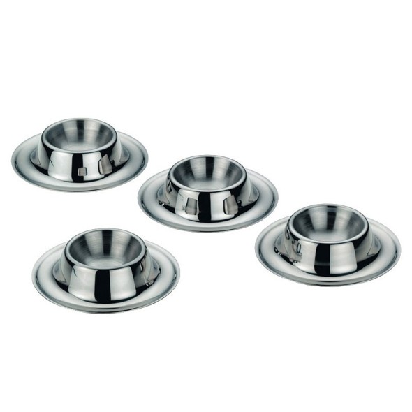 Kela Σετ 4τεμ. Αυγοθήκη ανοξείδωτη Φ9x3,5cm σειρά Vision Kela Σετ 4τεμ. Αυγοθήκη ανοξείδωτη Φ9x3,5cm σειρά Vision