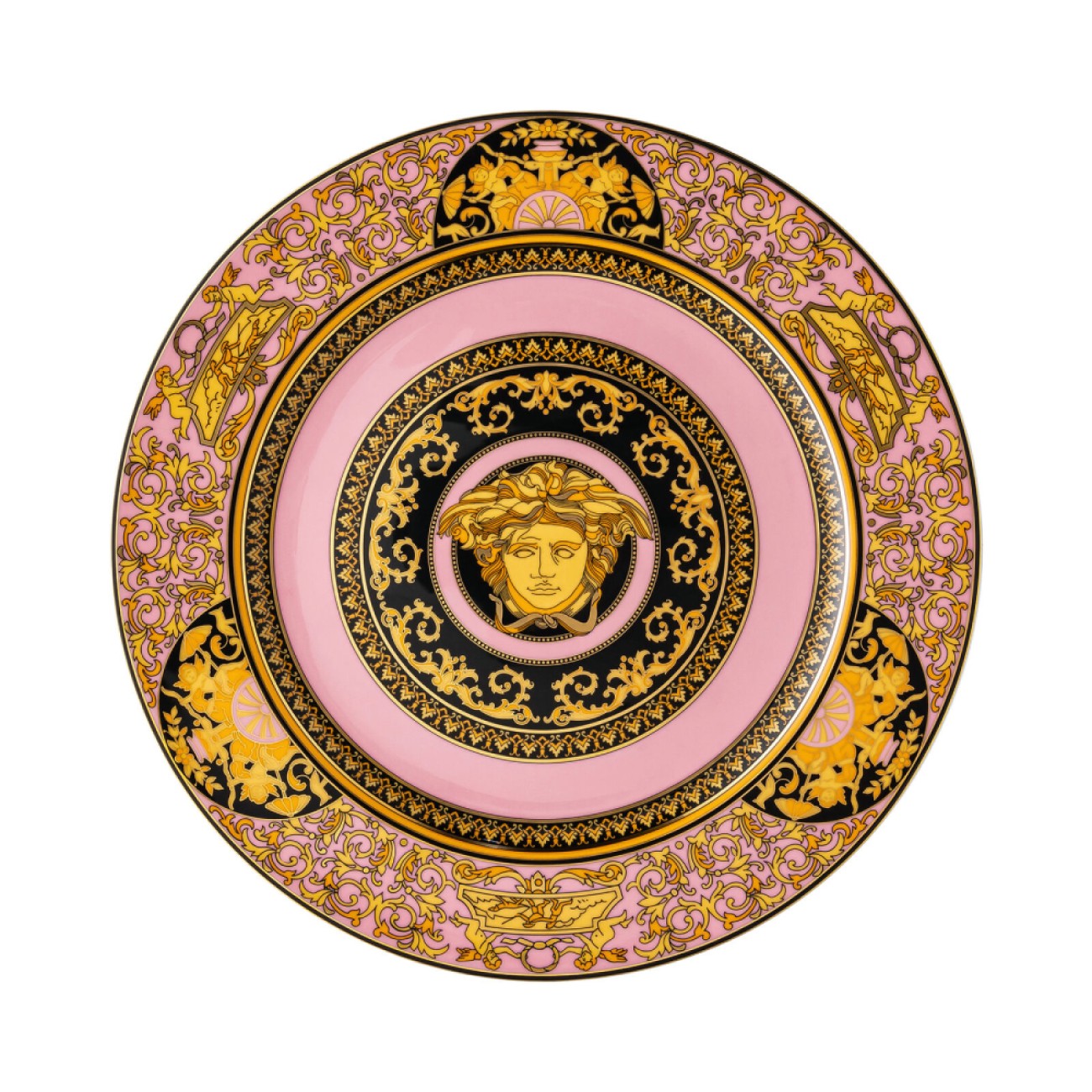 Rosenthal/Versace Πιατέλλα τοίχου 30 εκ. Medusa Rose σειρά Medusa Colours 
