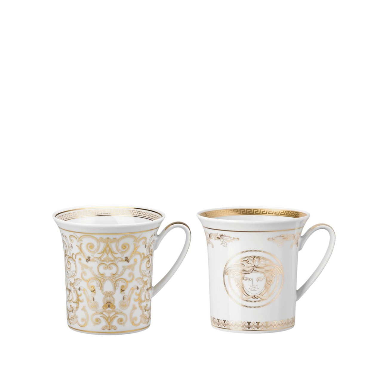 Versace Σετ 2 τεμ. Κούπες 0,35 λτ σειρά Medusa Gala & Medusa Gala Gold Medusa Gala by Rosenthal/ Versace