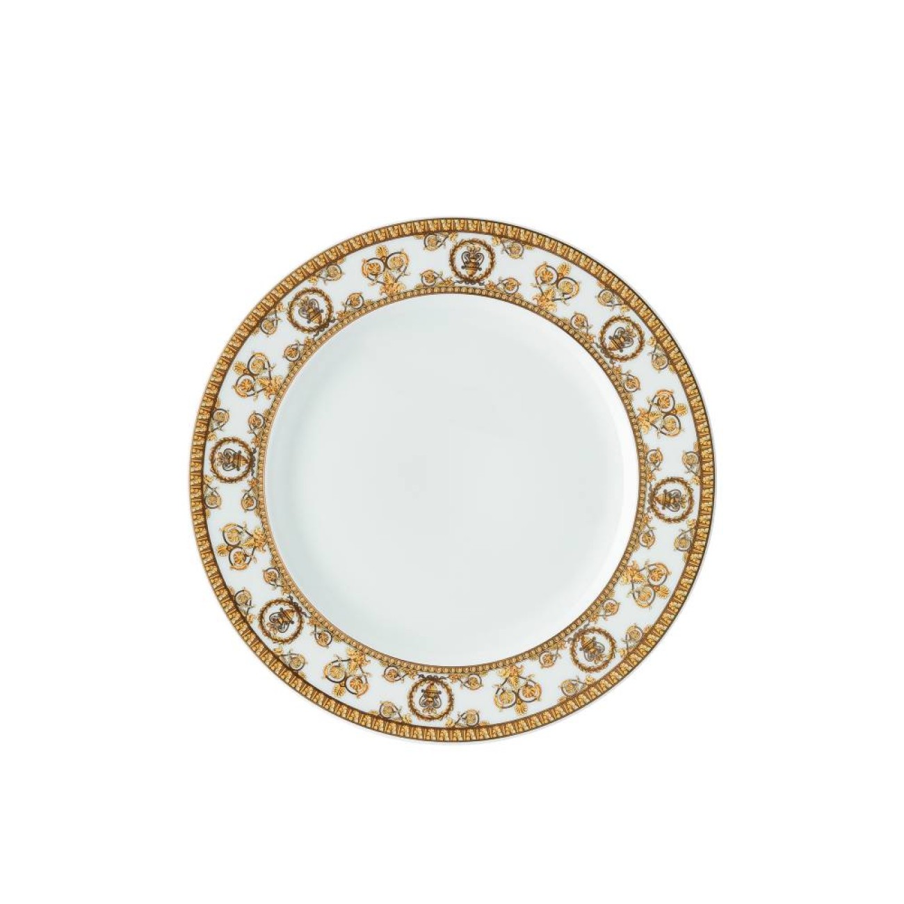 Rosenthal/ Versace Πιάτο βαθύ 22 εκ. σειρά I love Baroque Bianco 