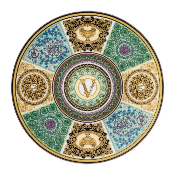 Rosenthal/Versace Πιατέλλα στρόγγυλη 33 εκ. σειρά Barocco Mosaic Rosenthal/Versace Πιατέλλα στρόγγυλη 33 εκ. σειρά Barocco Mosaic