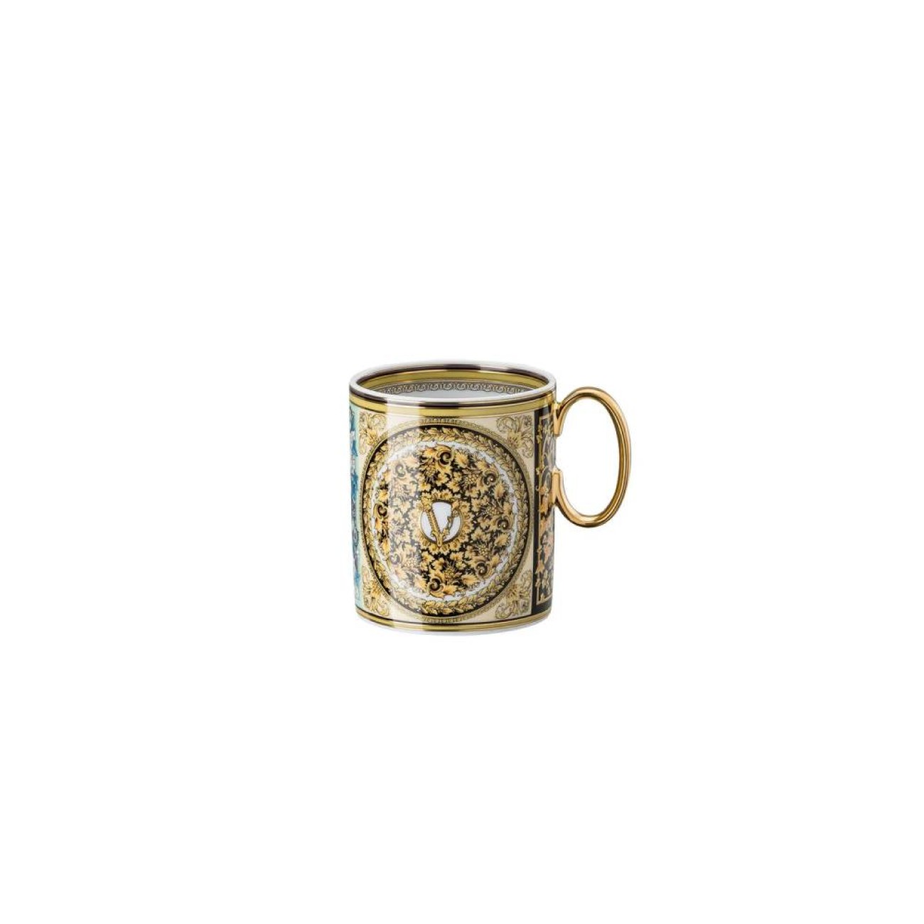 Rosenthal/Versace Κούπα 0,30λτ. Με χερούλι σειρά Barocco Mosaic Barocco Mosaic by Rosenthal/Versace