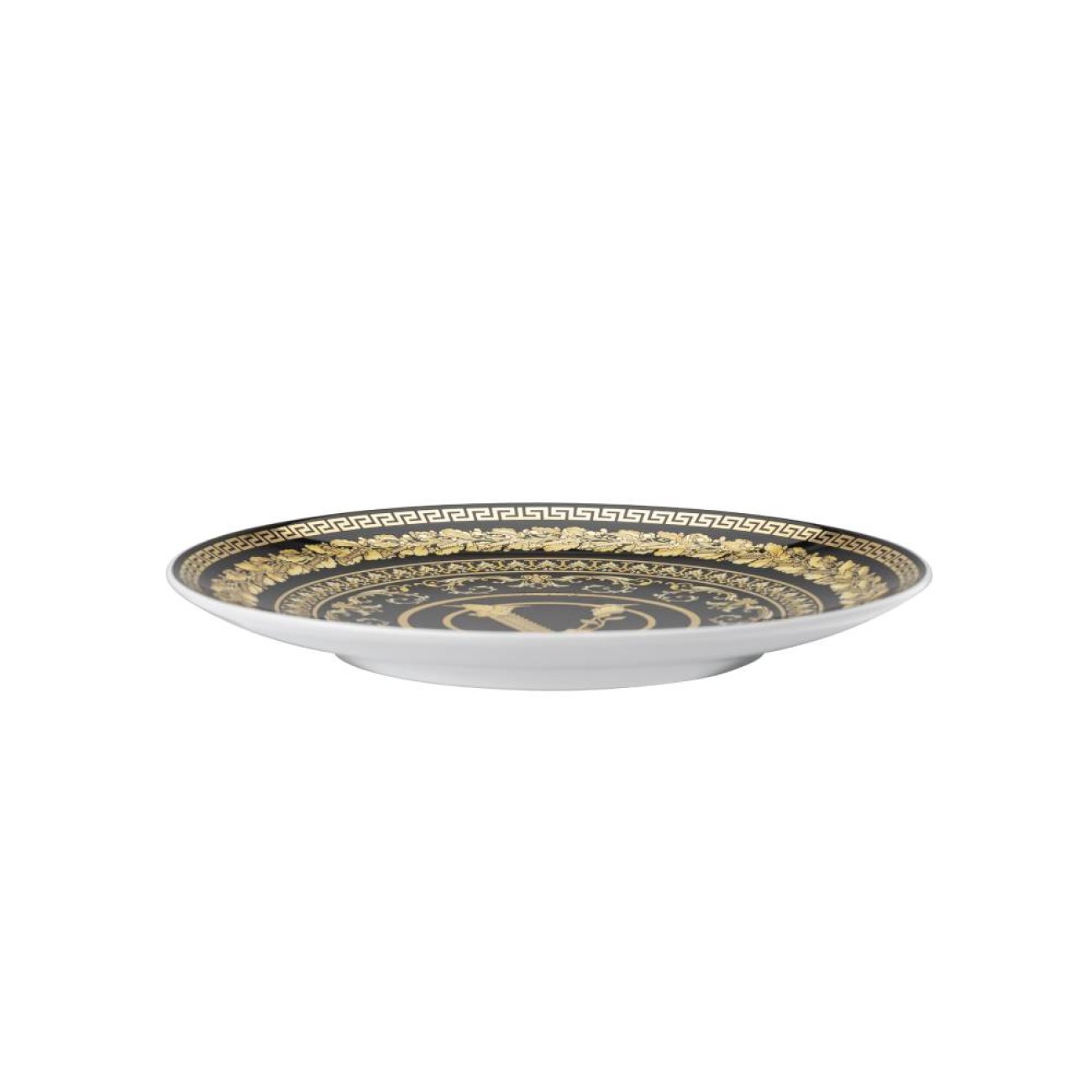 Rosenthal/Versace Πιάτο μαύρο 17εκ. σειρά Virtus Gala Virtus Gala by Rosenthal/ Versace