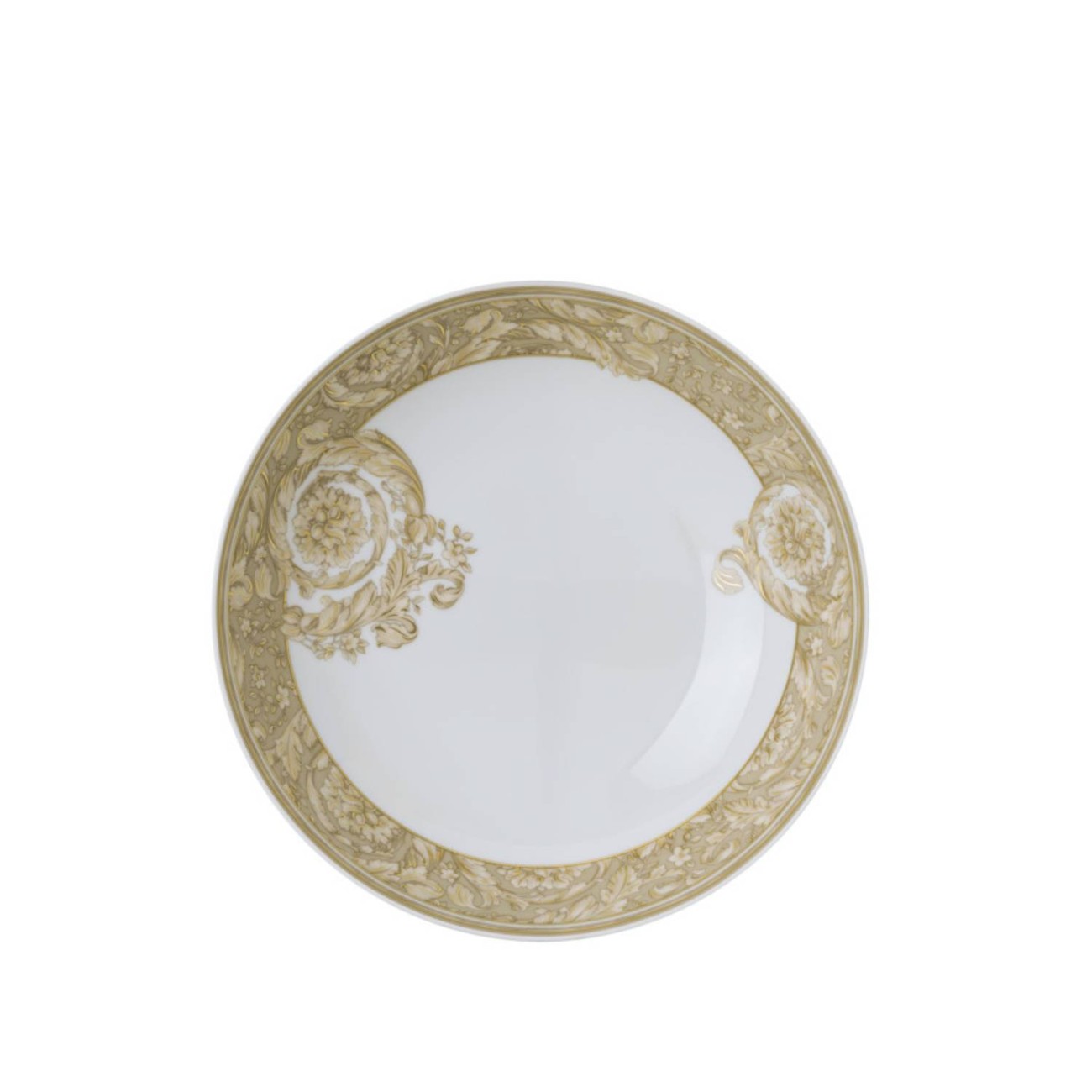 Rosenthal/Versace Πιάτο βαθύ 22 εκ. σειρά Barocco Beige 