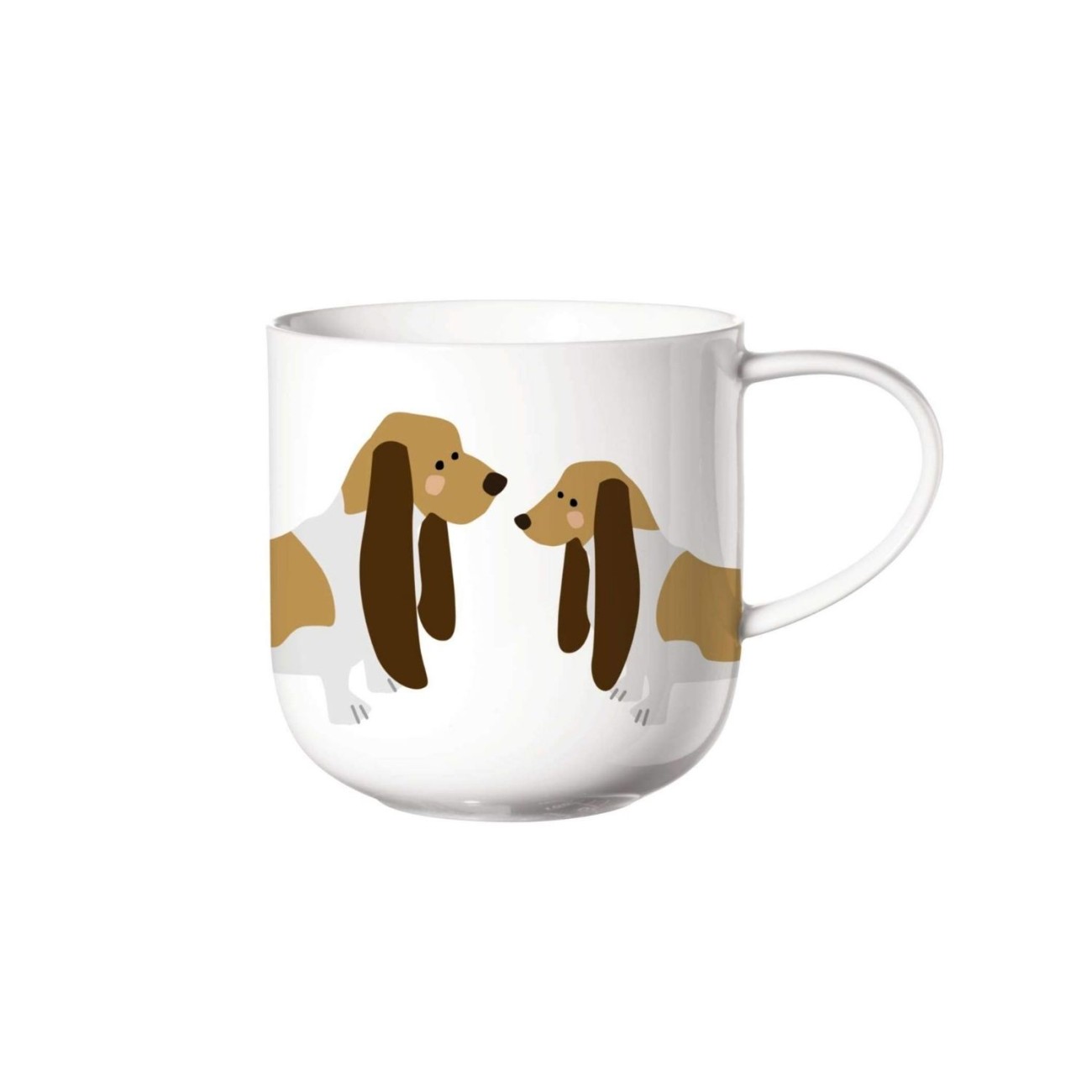 ASA Selection Κούπα 400ml Basset hound dogs σειρά Coppa Cats & Dogs Κούπες/Φλυτζάνια